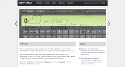 Desktop Screenshot of optimaxsoftware.com
